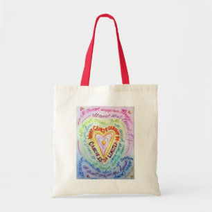 Was Krebs nicht tun kann Heart Art Bag Tasche
