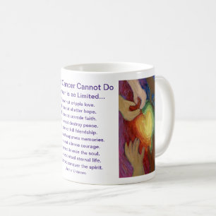 Was Krebs nicht tun kann Herzkaffee Tasse Cup?