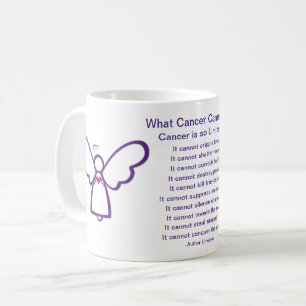 Was Krebs nicht tun kann Kunst-Kaffee-Cup-Tasse Kaffeetasse