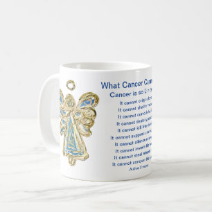 Was Krebs nicht tun kann Kunst-Kaffee-Tasse-Cup Kaffeetasse