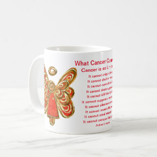 Was Krebs nicht tun kann Kunst-Kaffee-Tasse-Cup Kaffeetasse