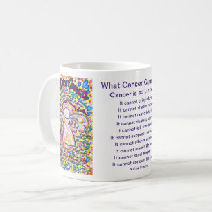 Was Krebs nicht tun kann Kunst-Kaffee-Tasse-Cup Kaffeetasse