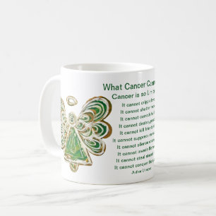 Was Krebs nicht tun kann Kunst-Kaffee-Tasse-Cup Kaffeetasse
