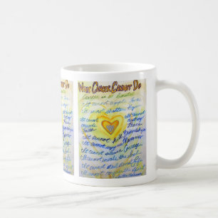 Was Krebs nicht tun kann Kunst-Kaffee-Tasse-Cup Kaffeetasse