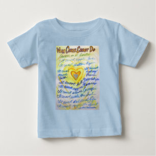 Was Krebs nicht tun kann, um benutzerdefinierte T Baby T-shirt