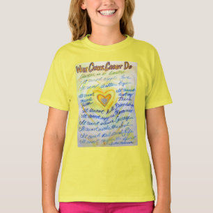 Was Krebs nicht tun kann, um benutzerdefinierte T T-Shirt