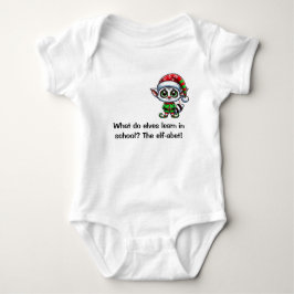 Was lernen Elfen in der Schule? Baby Strampler