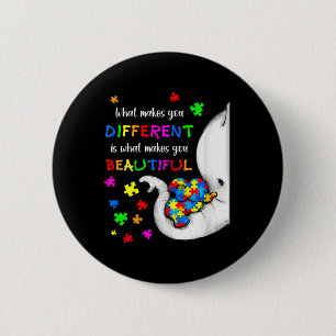 Was macht dich zu einem anderen Elefanten-Mama-Aut Button