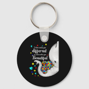 Was macht dich zu einem anderen Elefanten-Mama-Aut Schlüsselanhänger