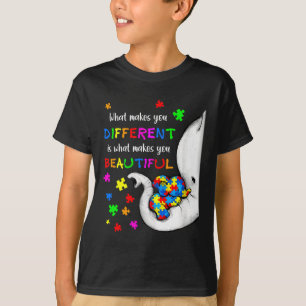 Was macht dich zu einem anderen Elefanten-Mama-Aut T-Shirt