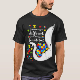 Was macht dich zu einer anderen Autismus Kinderlep T-Shirt