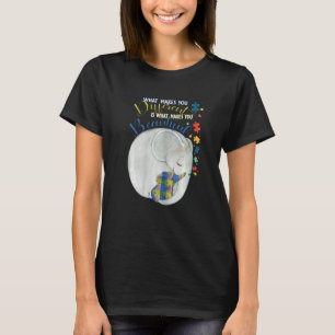 Was macht dich zu einer anderen wunderschönen Elef T-Shirt