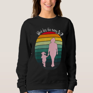 Was macht die Kindermädchen perfekt? Sweatshirt