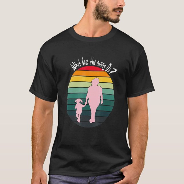 Was macht die Kindermädchen perfekt? T-Shirt (Vorderseite)