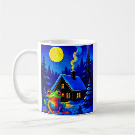 Was macht ein Frosch in dieser Landschaft? Kaffeetasse