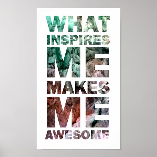 Was mich Inspiriere, macht mich Phantastisch 2 Poster (Vorne)