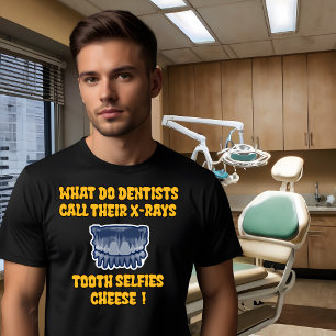 Was nennen Zahnärzte ihre Röntgenbilder? Tooth sel T-Shirt