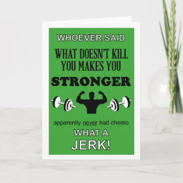 Was nicht tötet, macht dich besser anpassen karte