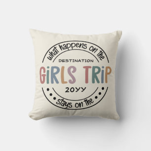 Was passiert auf Girls Trip Custom Girls Weekend Kissen