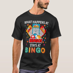 Was passiert bei Bingo bei Bingo Men Women? K T-Shirt