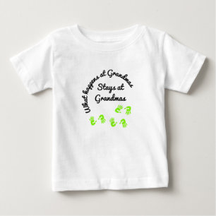 Was passiert bei Omas Baby-T-Shirt Baby T-shirt