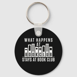 Was passiert im Book Club Bleibe im Book Club Schlüsselanhänger