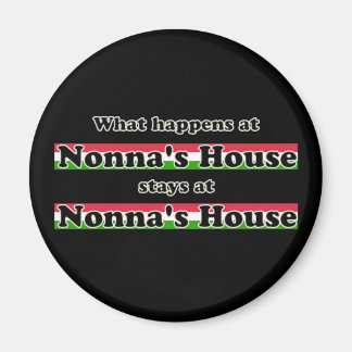 Was passiert im schwarzen Hintergrund des Nonnas H Magnet