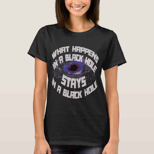 Was passiert mit der Schwarzholzwirnwissenschaft? T-Shirt (Vorderseite)