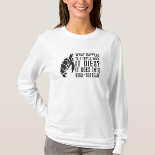 Was passiert mit einem Geschenk von Schildkrötensc T-Shirt