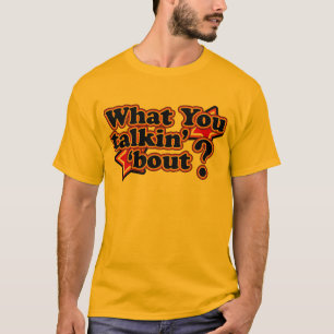 Was redest du über T-Shirts