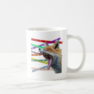 Was sagt der Fox? Kaffeetasse