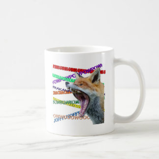 Was sagt der Fox? Kaffeetasse