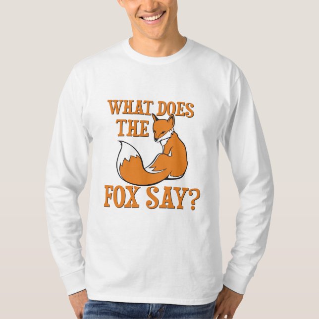 Was sagt der Fox? T-Shirt (Vorderseite)