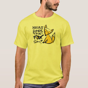 Was sagt der Fox? T-Shirt