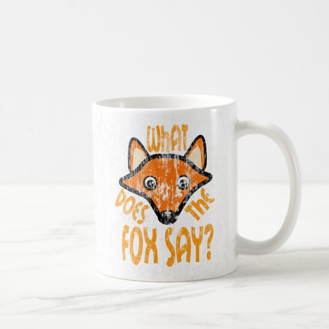 Was sagt der Fuchs DS? Kaffeetasse (Rechts)