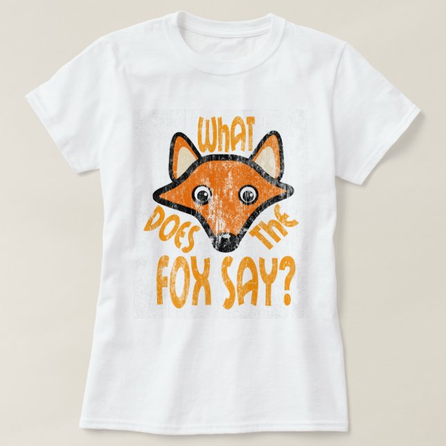 Was sagt Fox DS? T-Shirt (Design vorne)