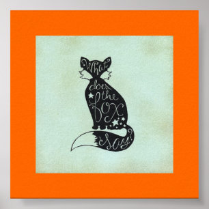 Was sagt Fox Poster? Poster