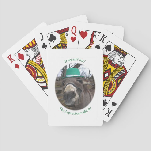 "Was schaust du dir an?" Karten spielen Spielkarten (Rückseite)