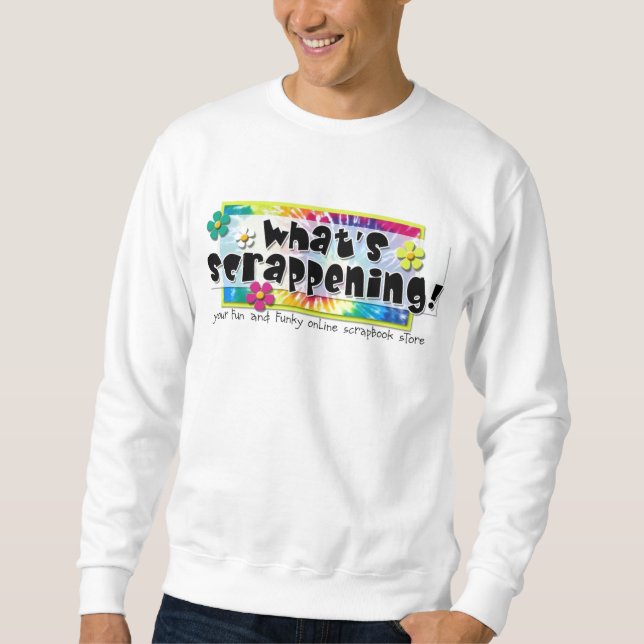 Was Scrappening ist! Strickjacken Sweatshirt (Vorderseite)