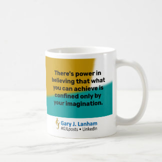 "Was Sie erreichen können"-Tasse Kaffeetasse