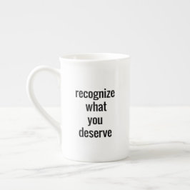 Was Sie für eine besondere Tasse benötigen