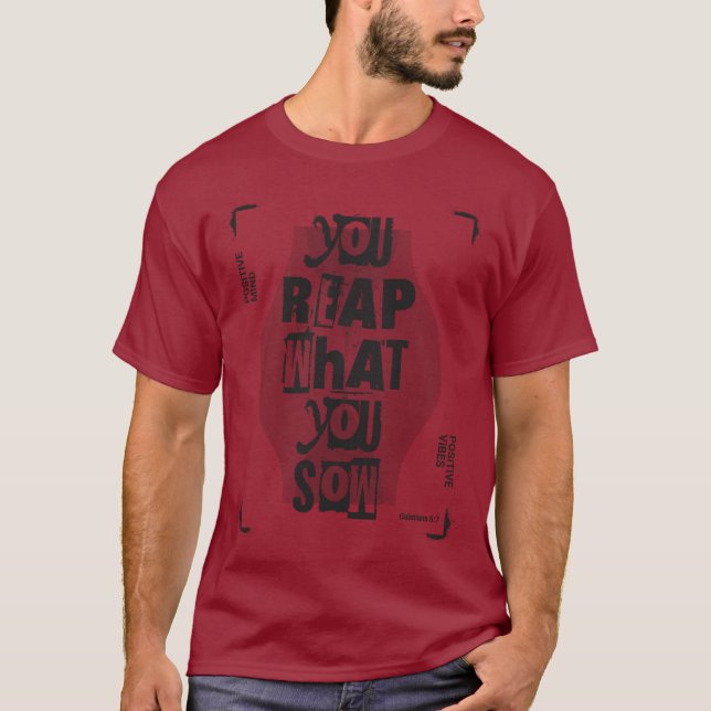 Was Sie sehen T-Shirt (Vorderseite)