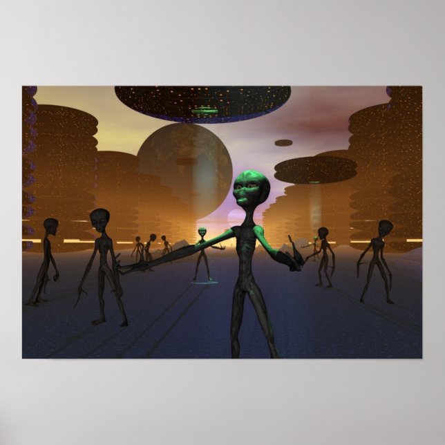 Was sie uns nicht sagen, wir werden Print lernen Poster (Vorne)