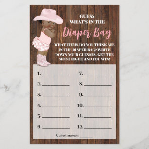 Was steckt in der Dillet Bag OM? Cowgirl Shower Ga Flyer