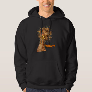 Was Strauß    Frecher Vogel Hoodie