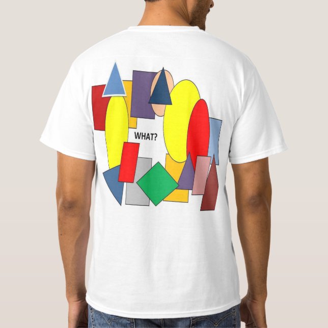 WAS? T-Shirt (Rückseite)