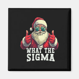 Was The Sigma Santa Lustiger Weihnachtsmeme Xmas R Magnet