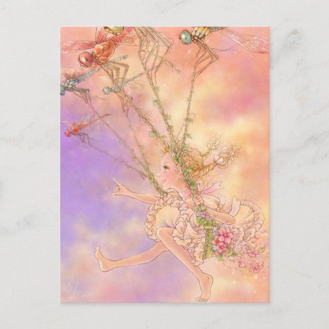 Was Träume kommen können Postkarte (Vorderseite)