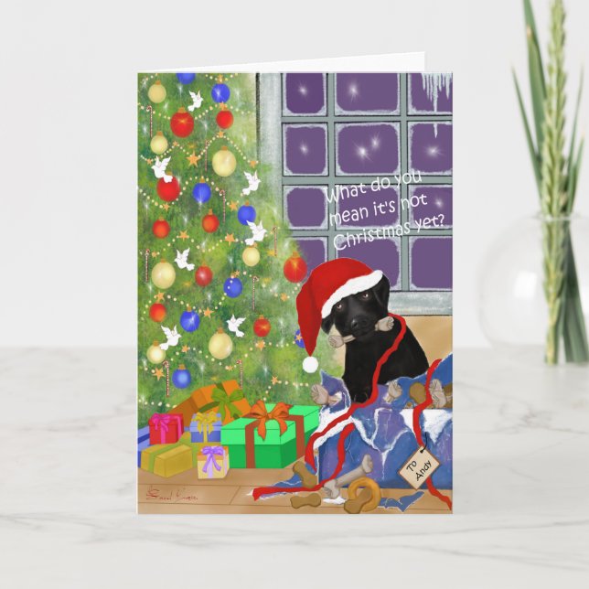 Was tun Sie gemein es ist nicht Weihnachten noch? (Vorderseite)