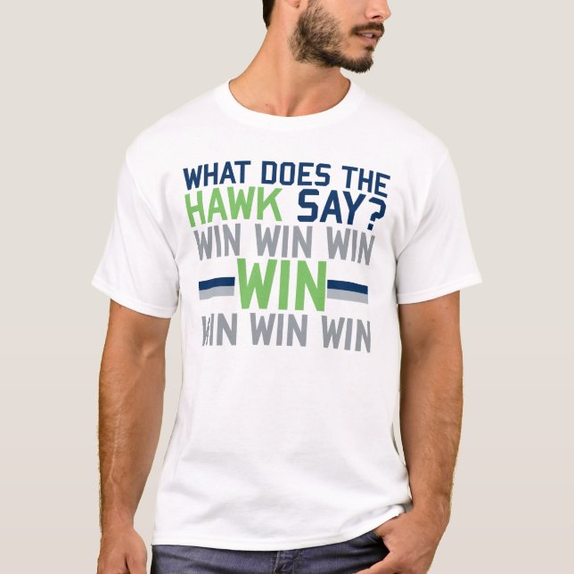 Was tut der FALKE sagen? T-Shirt (Vorderseite)